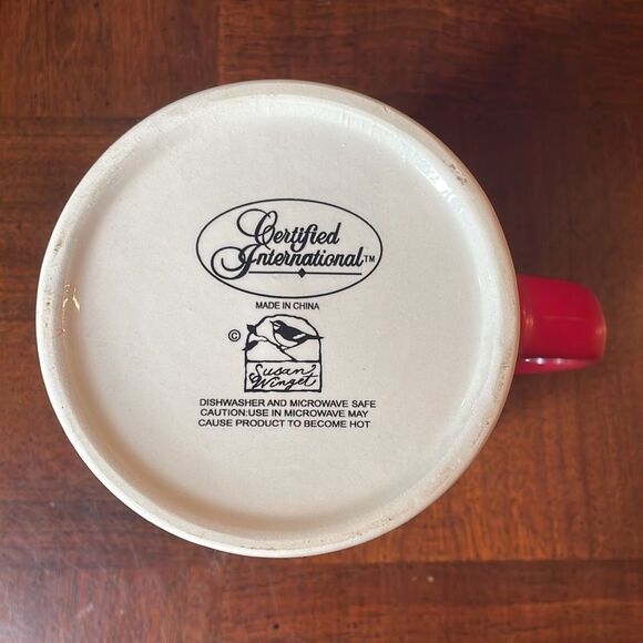 Susan Winget Santa Holiday Mug - Picture 5 of 8